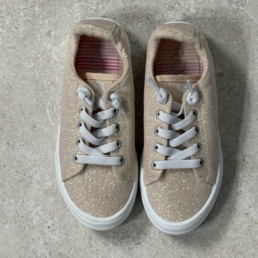 Roxy Glittery Youth Sneakers size 13